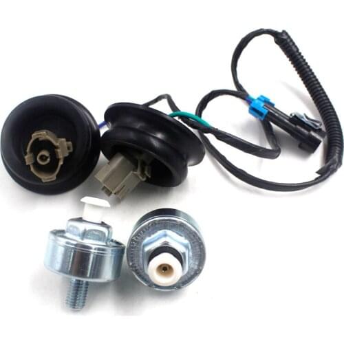 Knock Sensor with Harness Pair Kit Set Fits For Buick Chevrolet GMC Silverado Sierra 10456603 Autoparts