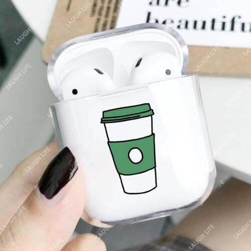 For Apple AirPods 1/2 Cases Cartoon Cute Soft Milk Bubble Tea Drink Bottle Earphone Protect Cover For Clear Air pods 2 1 Cover