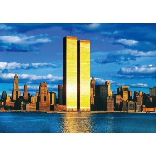 TWIN TOWERS - NEW YORK CITY Art Film Print Silk Poster Home Wall Decor 24x36inch