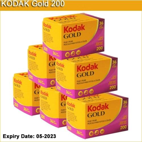 KODAK GOLD 200 35mm Film 36 Exposure per Roll Fit For M35 / M38 Camera (Expiration Date: 2022)