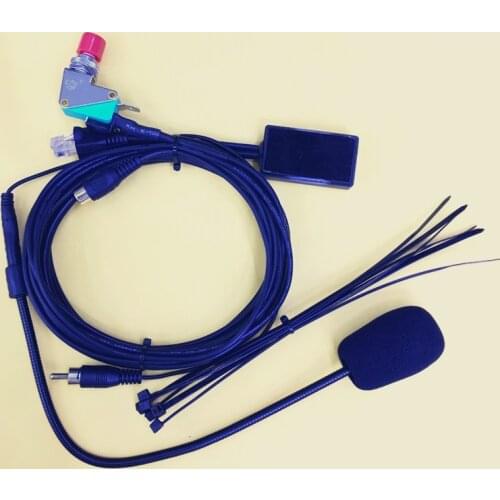 Handfree mic microphone speaker 8 pins for motorola gm338 gm300 gm950 gm340 gm140 cm140 etc for car taxi driver