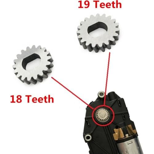 READXT 18/19 Teeth Car Sunroof Motor Gear For A3 A4 B8 B9 A6 C6 C7 Q3 Q5 Q7 Golf 4 6 MK6 Passat B6 B7 Tiguan Benz W202 W203 W204