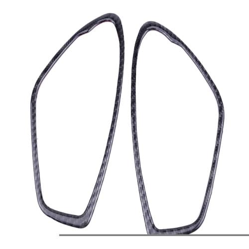 DWCX 1Pair Car Carbon Fiber Style Inner Door Handle Cover Trim Fit for Chevrolet Camaro 2017 2018 2019