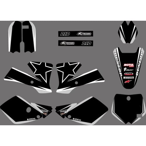New Team Graphic Background Decal Sticker For KTM SX65 SX 65 2002 2003 2004 2005 2006 2007 2008