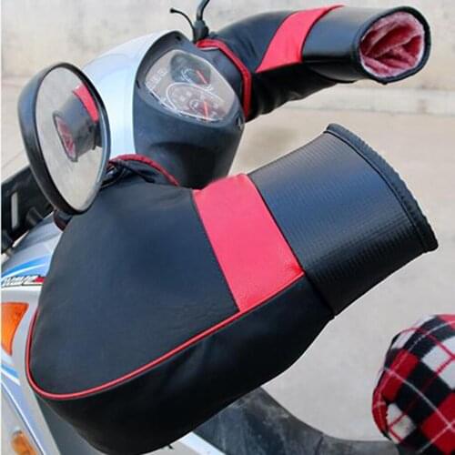 Motorcycle Scooter Outdoor Waterproof Winter Warm Hand Handlebar Muffs