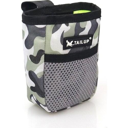 Outdoor Portable Dog Trainning Bag Strong Durable Large Capacity Puppy Walking Snack Reward Waist Bag Pet Supplies