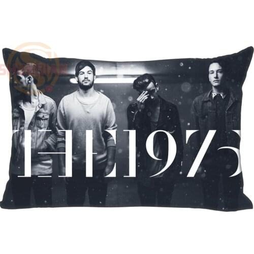 Rectangle Zippered Classic Fashion Custom The 1975 Band Pillow Cover 50X75cm Two sided Prints Pillow Case