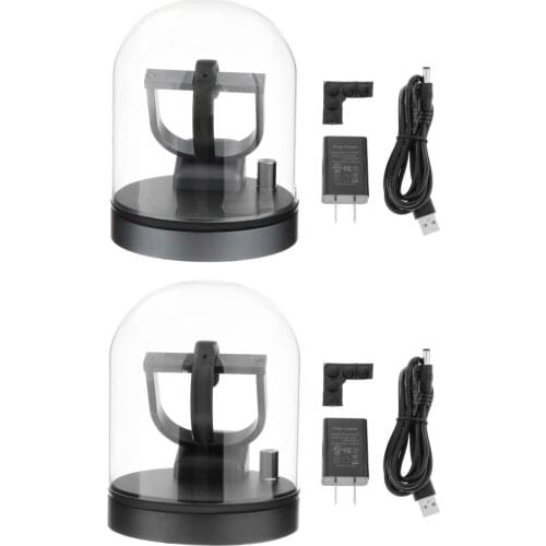 Automatic Rotation Single Watch Winder Winding Shaker Display Glass Cover