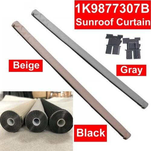 Skylight Shutter Sunroof Sunshade Car Interior Curtain For Audi Q5 Sharan Golf New Style Tiguan 1K9877307B 5ND877307 Black Gray