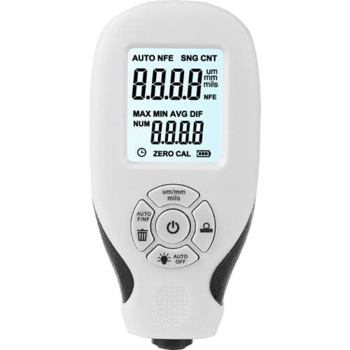 Coating Thickness Gauge Digital Paint Meter for Car Paint Thickness 0.01mm 1mil