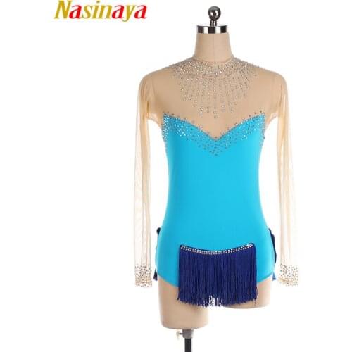 Nasinaya Aerial Yoga Leotards Pole Dancing Performance Clothing Dance Costume Artistic Gymnastics Training Performance Adult