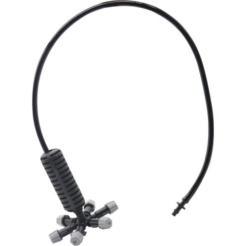 Hanging Multi-heads Sprayer Garden Irrigation 360 Degrees Sprinkler Greenhouse Automatic Atomized Nozzle 2 Sets