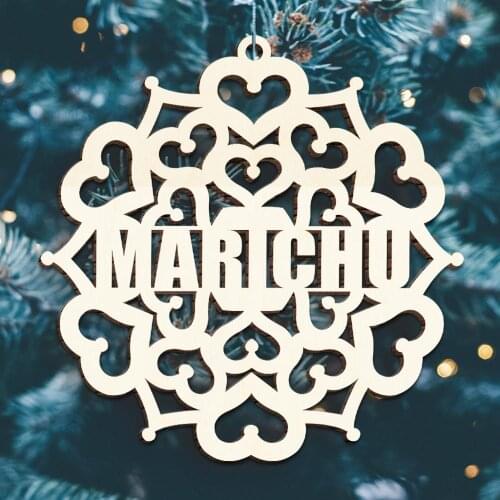 10pcs Custom Name Christmas Tags Custom Name Wooden Tags Stockings Personalized Gift Santa Sack Snowflake Different Names