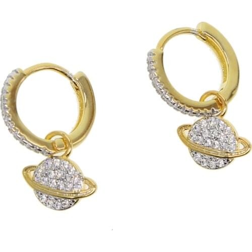 2018 Fashion Statement Valentine Jewelry Bijoux Beautiful Exquisite Golden drop Geometric charm Earrings for Women personality