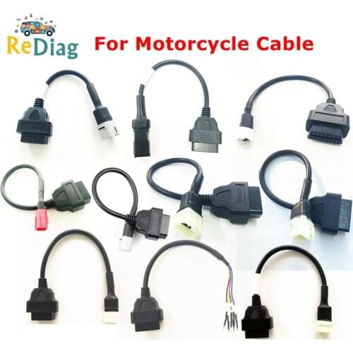 3PIN/4PIN/6PIN OBD2 Connector for Motorcycle For YAMAHA For Ducati/SUZUKI/Kawasaki For HONDA/Delphi Extension