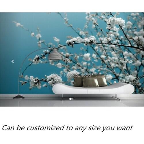 Free shipping custom- modern 3D mural Hazy Buds Wallpaper Mural sofa bedroom TV backdrop wallpaper