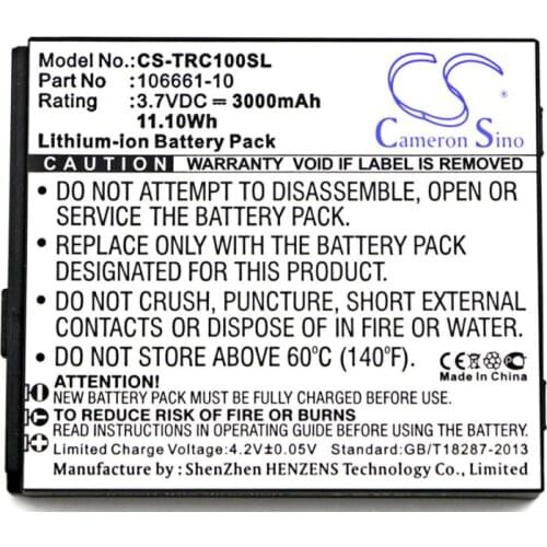 Cameron sino 3000mah battery for TRIMBLE Mapper 50 TDC100 106661-10 106661-20 Equipment, Survey Battery