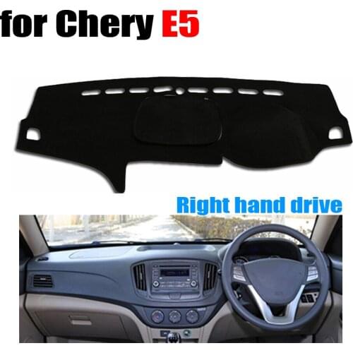 Car dashboard covers mat for Chery E5 all the year Right hand drive dashmat pad dash cover auto dashboard accessories