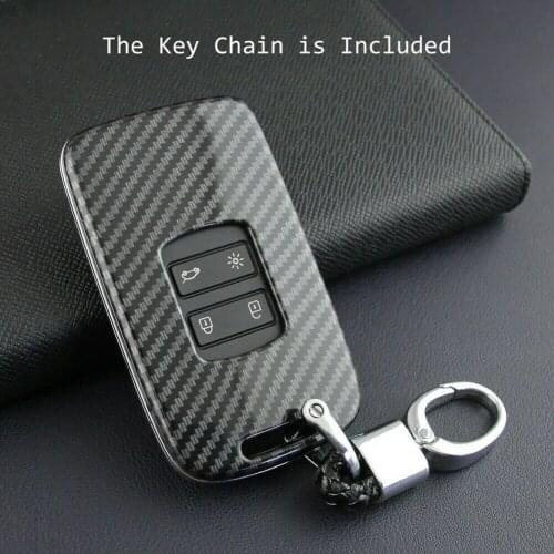 Remote 4 Buttons Car Key Case Cover For Renault Megane Clio Captur Kangoo Laguna Talisman Key Bag Shell Keychain