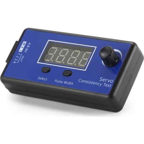 DC 4.8-6V Mini 3 Modes Digital Servo/ESC Consistency Tester Steering Gear Measurement for RC Helicopter Airplane Car Tool Parts