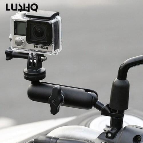 Motorcycle Bicycle Camera Holder Handlebar Mirror Mount Bracket For DUCATI Monster 900 Monster 796 Streetfighter Panigale 1199