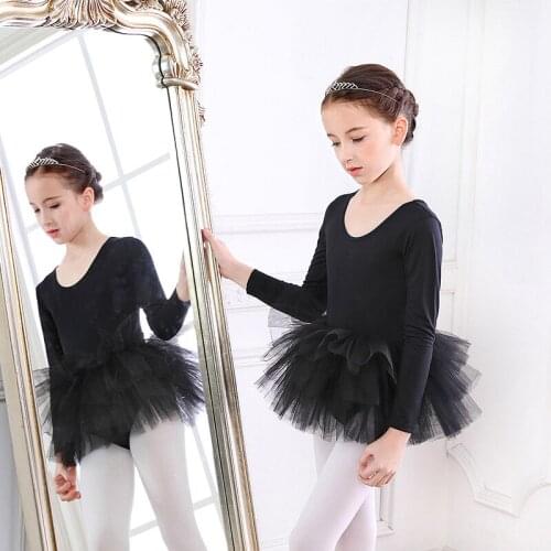 2020Summer Autumn Winter European Childrens Wear Childrens Ballet Dress For Children To Practice Dance Dress Performance Dress