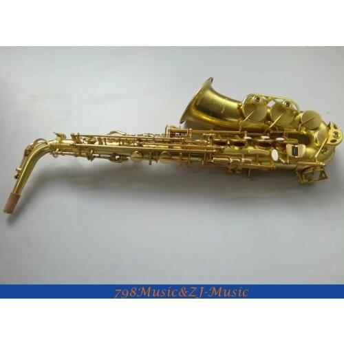Eb Alto Saxophone Original Copper Body High F# With-Black Pearl Buttons