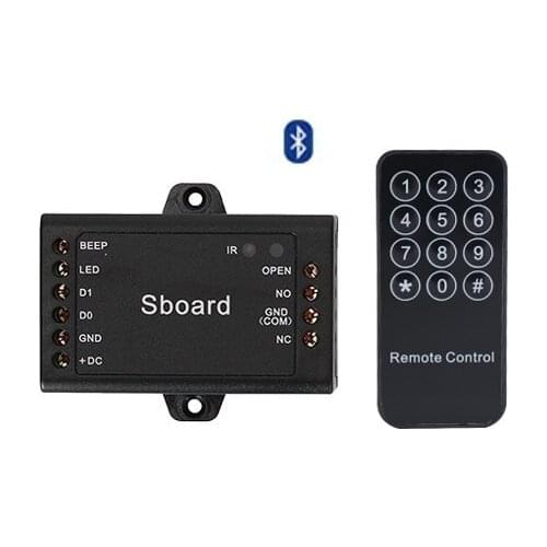 Sboard BT Single door Access Controller Bluetooth Mini Door Controller Connect with Any Reader Wiegand 26~37 bits output