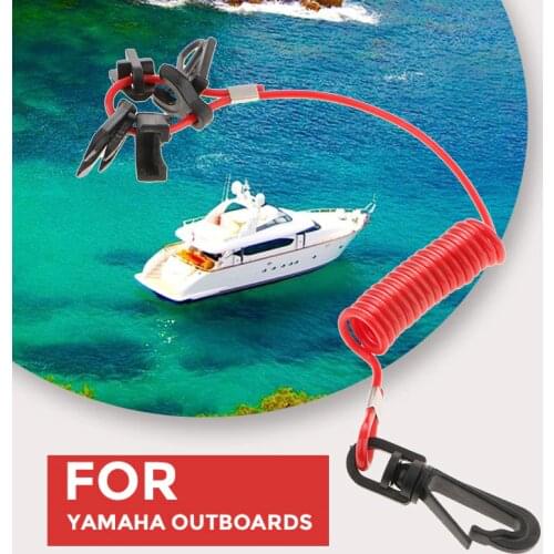 Boat Outboard Motor Kill Switch Lanyard Stop Switch & Lanyard For Yamaha Suzuki Tohatsu Honda Nissan Boat Accessories Marine