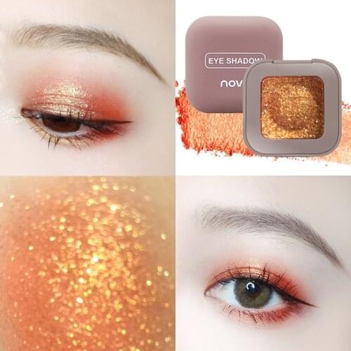 NEW 10 Color Single High Shiny Cream Texture Eye Shadow Lasting Waterproof Shimmer Pearl Pigment Eye Cosmetics TSLM1