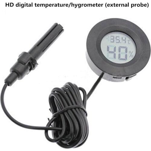 2021new black/white FY-11 Mini Digital LCD Environment Thermometer Hygrometer Humidity Meter In room refrigerator icebox
