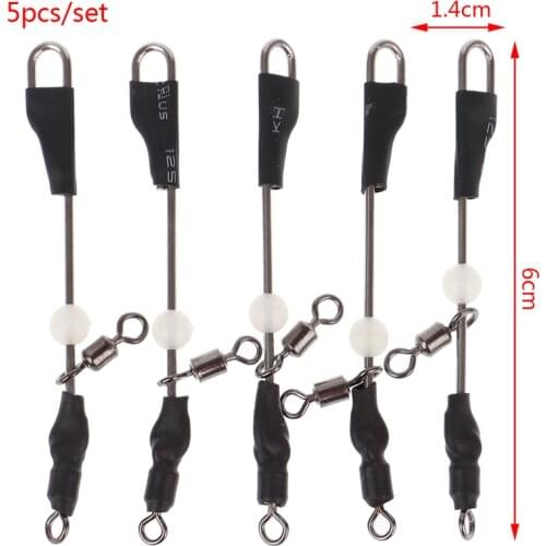 NEW 5pcs Fishing Connector Fast Hook Urfe Para Temporales Enganches Rapidos Para la Pesca Kolay Atma Aparati
