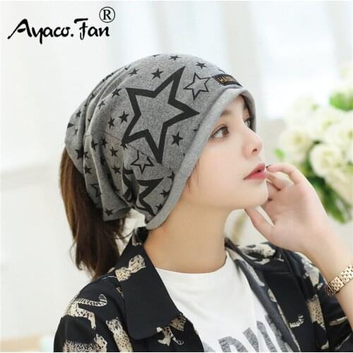 New Star 2 Use Cap Knitted Scarf & Winter Hats for Women Letter Beanies Female Ladies Warm Skullies Girls Gorros Woman Beanies