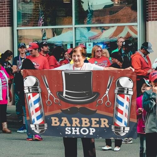 Barber Pole 13 Flag Banner Home Outdoor Gift Party Cuba Canada Flag Banner Wall Flag