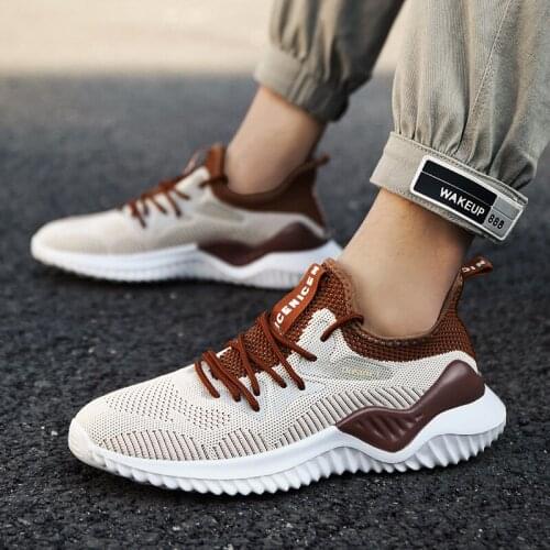 QILAI Mens Breathable Sneakers