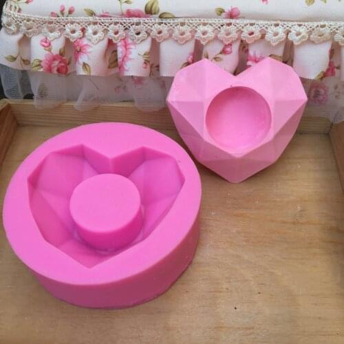 Heart Shaped Aromatherapy Plaster Silicone Mold