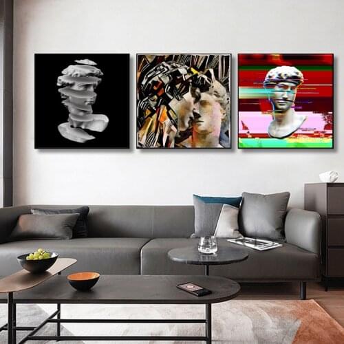 Sculpture Of David Cool Canvas Painting Modern Nordic Posters and Prints on The Wall Art Pictures for Living Room Home Decor
