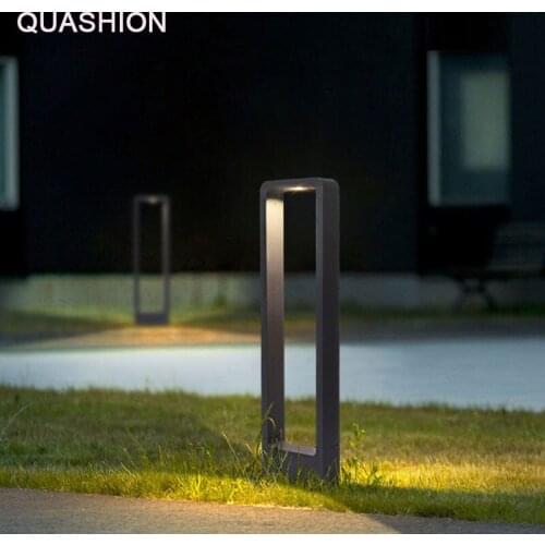 Waterproof 7W 10W LED Garden Lawn Lamp Minimalist Modern Landscape Park Lawn Light Garden Lighting Aluminum Lamp AC85-265V