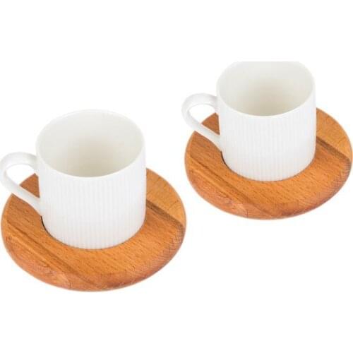 Trend 2021 Joy Kitchen 2'li Turkish coffee Cup Pad посуда для кухни наборы set kitchen vaisselle platos