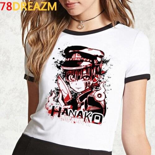 Toilet Bound Hanako Kun top tees t shirt female vintage aesthetic ulzzang tumblr clothes tumblr
