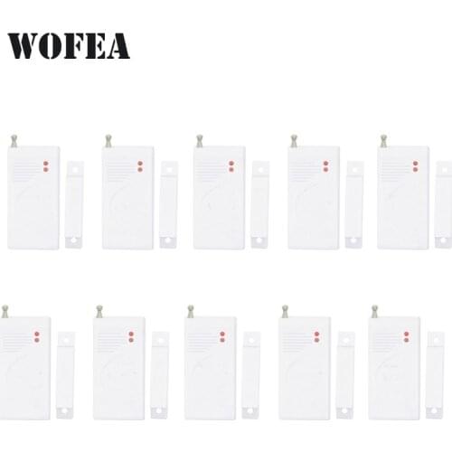 CE met magnetic wireless door /window open sensor / detector free shipping