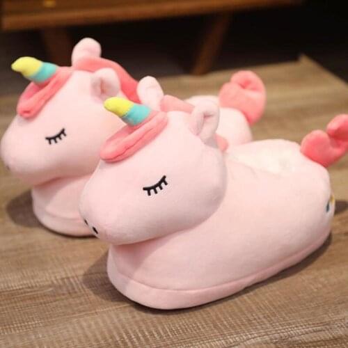 Ladies Cartoon Funny Bread Warm Slides Women/Men Indoor Plush Cotton Shoes Couple Home Comfortable Sneakers Wholesale One Size