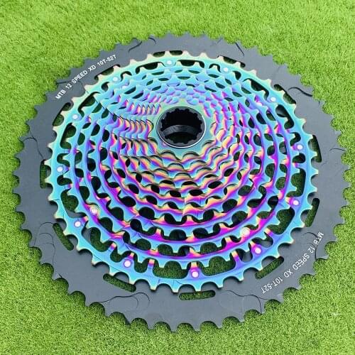 2021 NEW MTB 12 Speed 10-52T Cassette Ultimate Fit Sram GX eagle XD Freewheel 385g Ultralight 12v k7 Colorful cassette