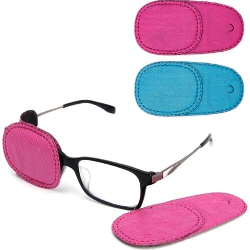 6pcs Amblyopia Eye Patches Children Kids for Treating Strabismus Glasses Kit New