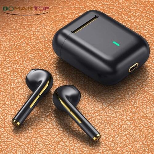 J18 TWS Bluetooth Headphones In Ear Buds Wireless Earphones with Microphone Waterproof Gaming Headset for Mobile Phone Earbuds