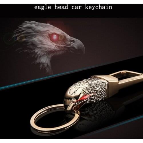 Eagle keychain key ring waist hanging hawk key chain key holder high quality sleutelhanger chaveiro llaveros hombre
