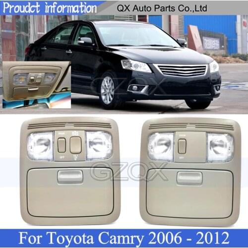 CAPQX Interior Reading Light Top control For Toyota Camry 2006 - 2012 Overhead Interior Roof Light Switch Reading Lamp