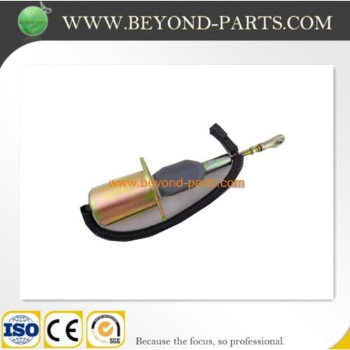Excavator engine stop flameout solenoid valve 3932545 SA-4639-12