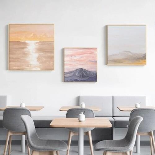 Cloud Canvas Poster Print Scandinavian Home Decor Abstract Landscape Wall Painting Art Nordic Living Room Decoration Picture