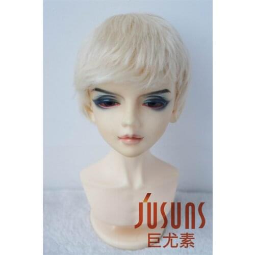 JD133 1/8 1/6 1/4 1/3 FashionBJD mohair wig Boyish short hair size 5-6inch 6-7inch 7-8inch 8-9inch 9-10inch wig doll accessories